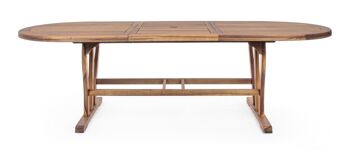 Table extensible ovale NOEMI 180/240x100 cm 3