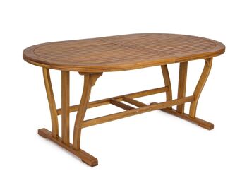 Table extensible ovale NOEMI 180/240x100 cm 4