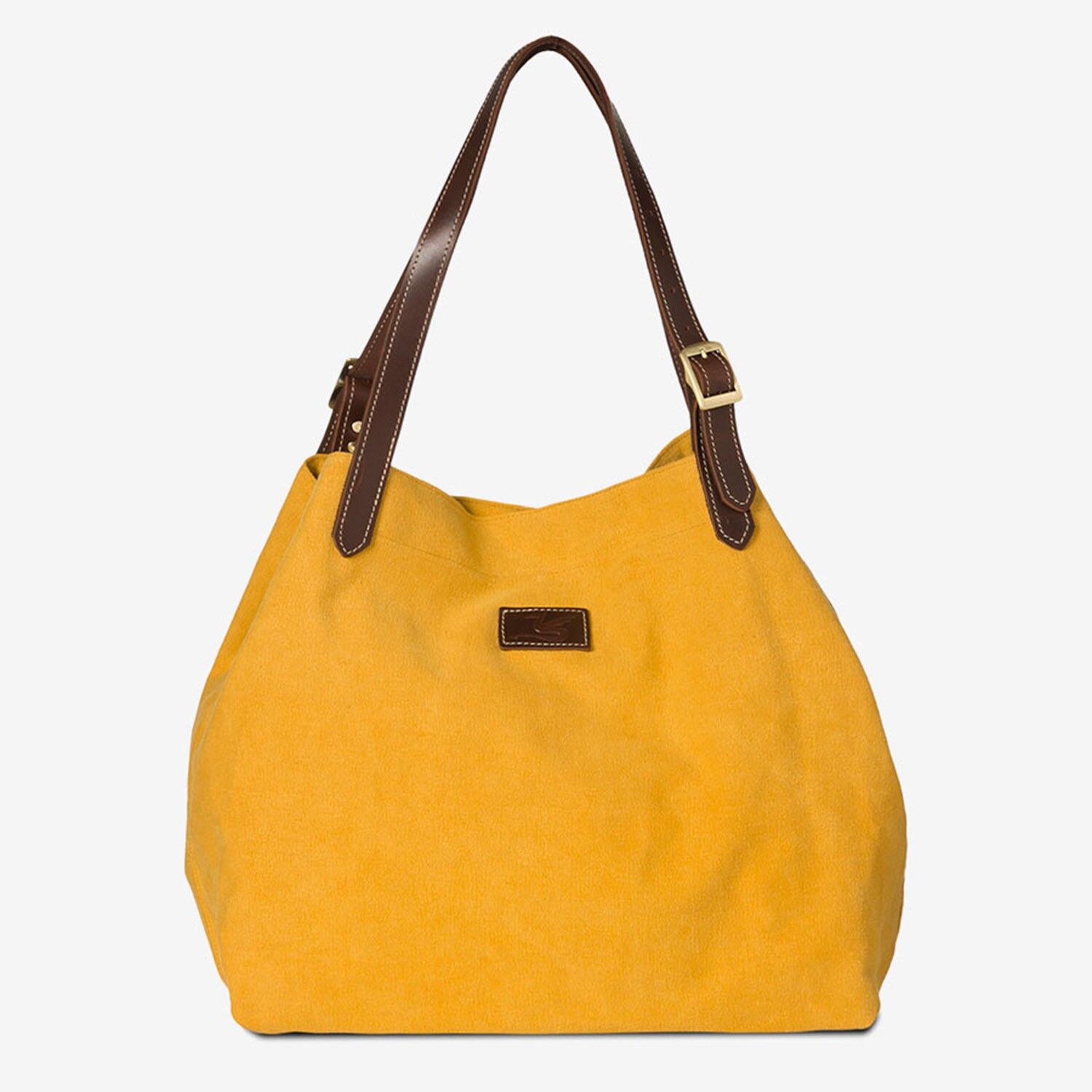 Shopper Miss Evergreen, giallo senape