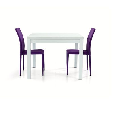 Table extensible POSITANO 90x90 cm - 180x90 cm