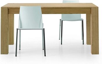 Table extensible NAVIGLI chêne naturel 180x90 cm - 280x90 cm 1