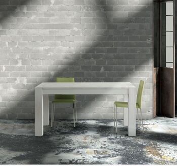 Table extensible en épicéa brossé NAVIGLI 160x90 cm - 260x90 cm 1