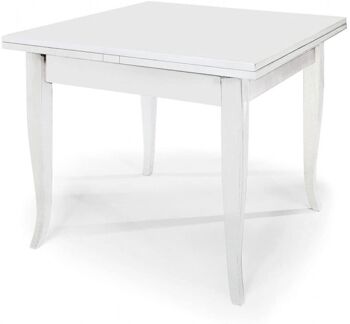TABLE SANTA CROCE extensible 80x80 - 150X80 CM