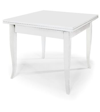 TABLE SAINTE CROIX extensible 90x90 - 180x90 CM