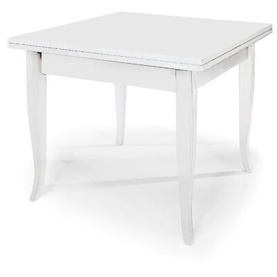 TABLE SANTA CROCE extendable 100x100 - 200x100 CM