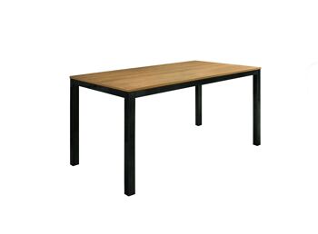 Table extensible PACHINO en chêne et 160x90 cm - 220x90 cm 2
