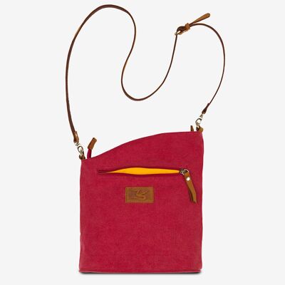 Crossbody shoulder bag Robin, terracotta