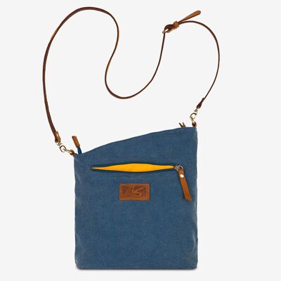 Sac à bandoulière à bandoulière Robin, bleu denim