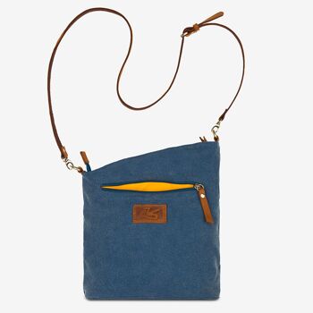 Sac à bandoulière à bandoulière Robin, bleu denim 1