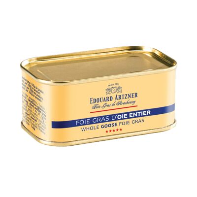 Foie Gras d'Oie entier en boîte rectangulaire - 200g