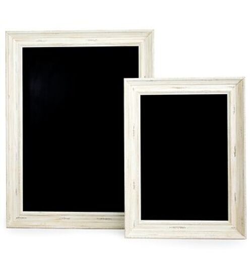 White Framed Blackboards