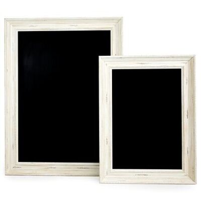 White Framed Blackboards