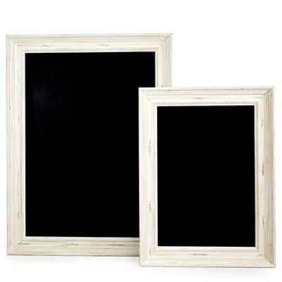 White Framed Blackboards