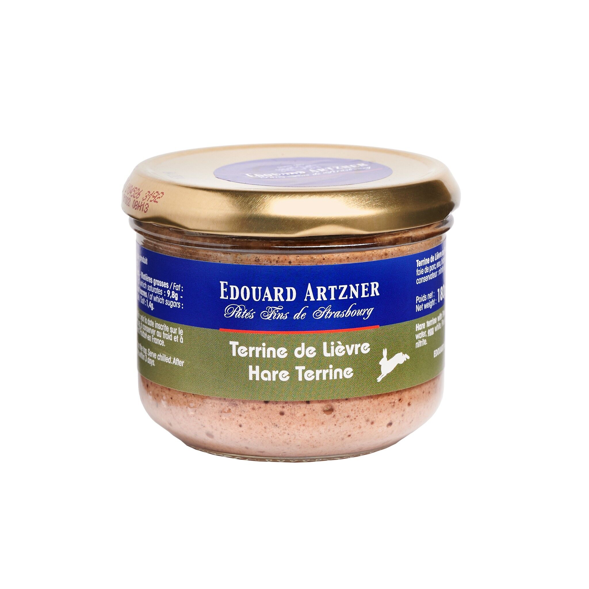 Hare Terrine with Pinot Noir - 180g