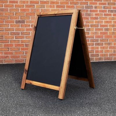 Hochwertige A-Board-Tafel aus Holz