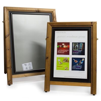 Durable Chunky A-Frame Sign Stand with Snap Frame