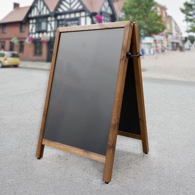 Dual-Purpose Blackboard Poster Stand