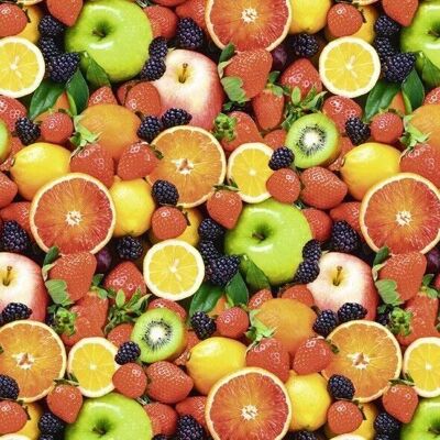 Cartone fotografico con motivo "Frutta", 49,5 x 68 cm