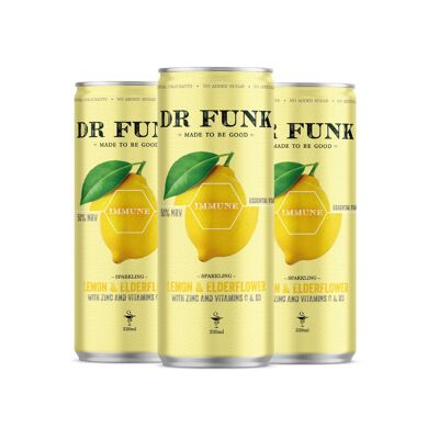 Dr Funk Lemon & Elderflower Immune Edition