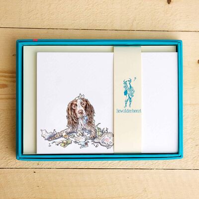 Spaniel Notecards Set - Hunde Notecards Set