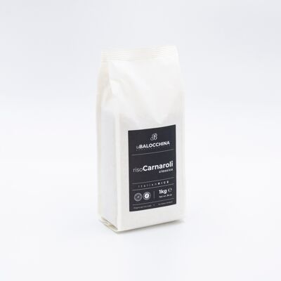 Klassischer Carnaroli-Reis – 1 kg in recycelbarem Papier