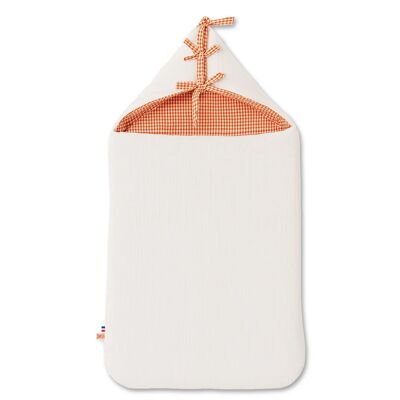 Nid d'Ange en Coton Bio Blanc