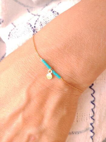 Bracelet Luz turquoise 1