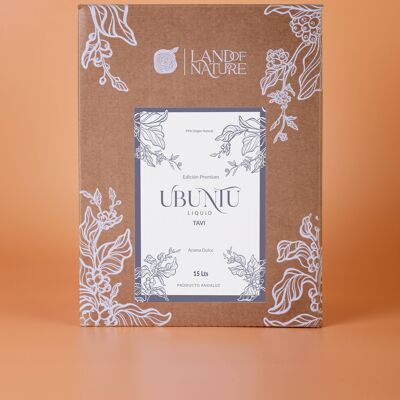 Ubuntu Liquid Tavi Sapone Liquido Naturale - Ipoallergenico - Profumo Dolce - Bulk Format Bag in Box 15 Litri