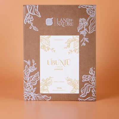 Savon Liquide Naturel Ubuntu Liquid Sunrise - Parfum Agrumes - Format Vrac Bag in Box 15 Litres