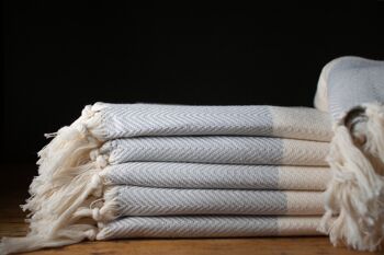 Serviette de hammam "Couture Towel" | serviette de sauna 10