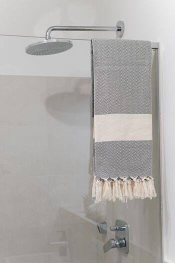 Serviette de hammam "Couture Towel" | serviette de sauna 14