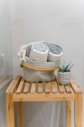 Serviette de hammam "Couture Towel" | serviette de sauna 18