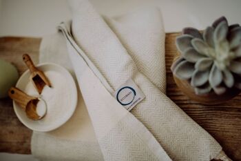 Serviette de hammam "Couture Towel" | serviette de sauna 22