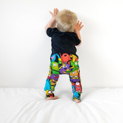 Mega Monster Leggings 0-9 Years - 0-6 M