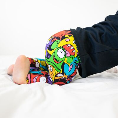 Mega Monster Leggings 0-9 Years - 6-12 M