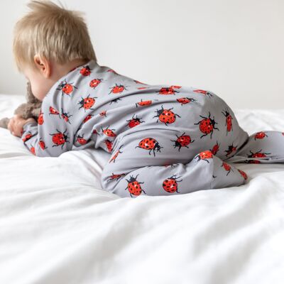 Ladybird cotton sleepsuit - 0-3 M