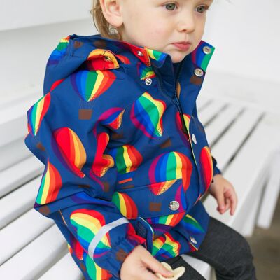 Recycled Hot air Balloon Raincoat 0-9 Years - 6-7 Y