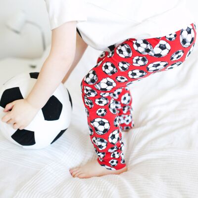 Red team Football leggings 1-6 Years - 4-5 Y