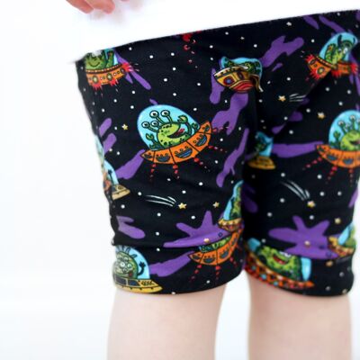 Space Alien Shorts 1-3 Years - 2-3 Y