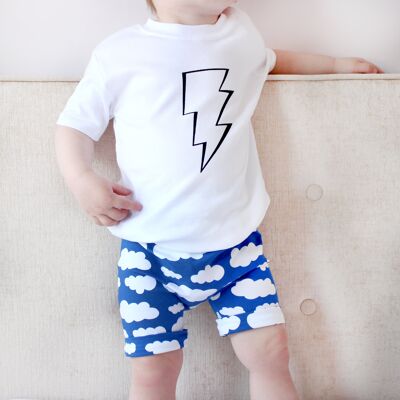 Blue cloud Child & baby Shorts 0-9 Years - 7-8 Y