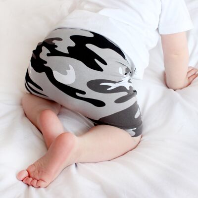 Grey Camo Child & baby Shorts 6-12months - 9-12 M