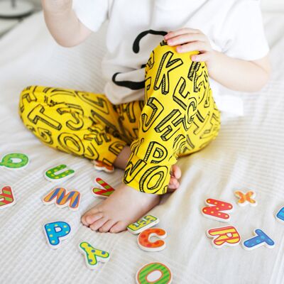 Alphabet child & Baby Leggings 0-6 years - 6-12  M