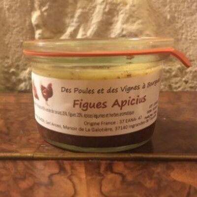 Figues Apicius (Terrine de foie gras aux figues)