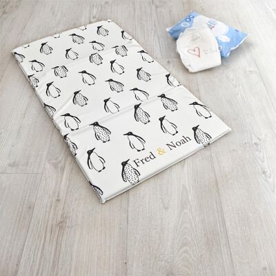 Penguin Changing Mat (all sizes) - Travel changing mat