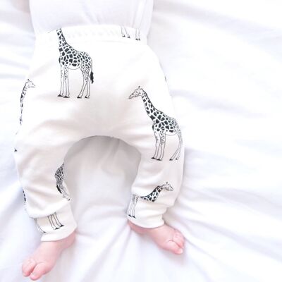 Milk Giraffe print Child & Baby Leggings - Newborn