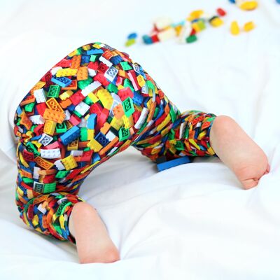 Brick print Child & Baby Leggings 0-9 Years - 0-3 M