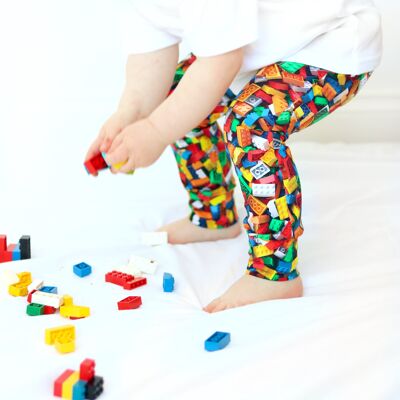 Brick print Child & Baby Leggings 0-9 Years - 6-7 Y