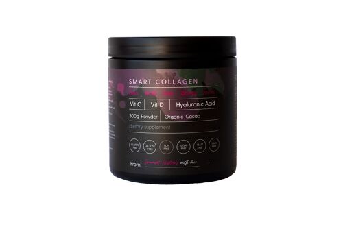 Smart Collagen - hydrolyzed bovine collagen with hyaluronic acid, Vit C and Vit D