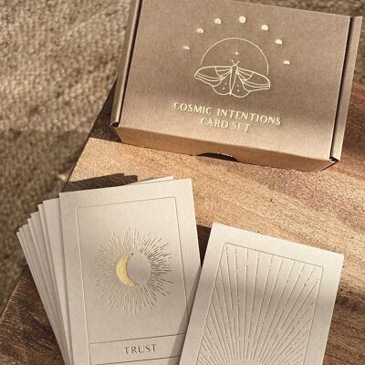 Cosmic intentions - Kartenset - 18 Karten - Gold Edition