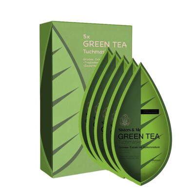 5X MASCARILLA DE HOJA DE TÉ VERDE